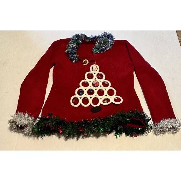 Unbranded Sweaters Ugly Christmas Sweater Homemade Crochet
